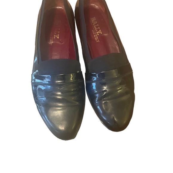 Bally Men's Made In Italy Banner Formal Tuxedo Loafers 12 - Picture 2 of 10